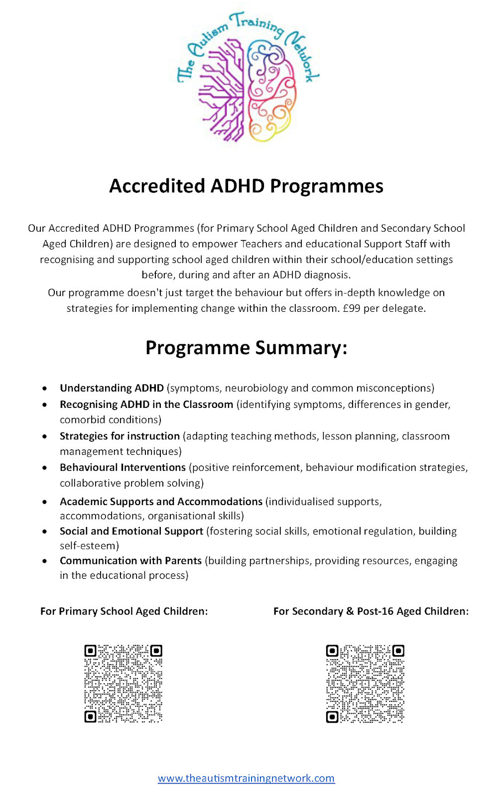 Accredited ADHD Programmes Accredited ADHD Programmes